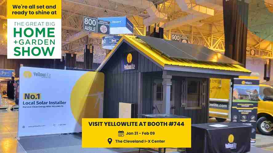 Cleveland Great Big Home and Garden Show – Visit YellowLite at Booth #744