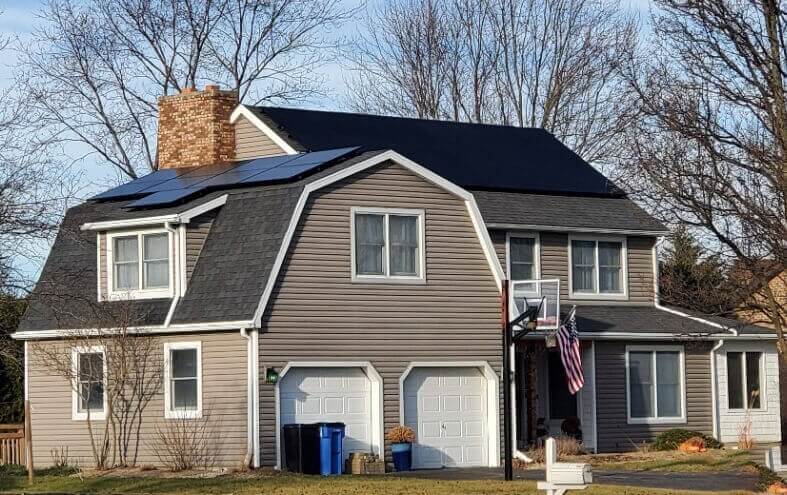 Findlay Ohio Residential Solar Installation